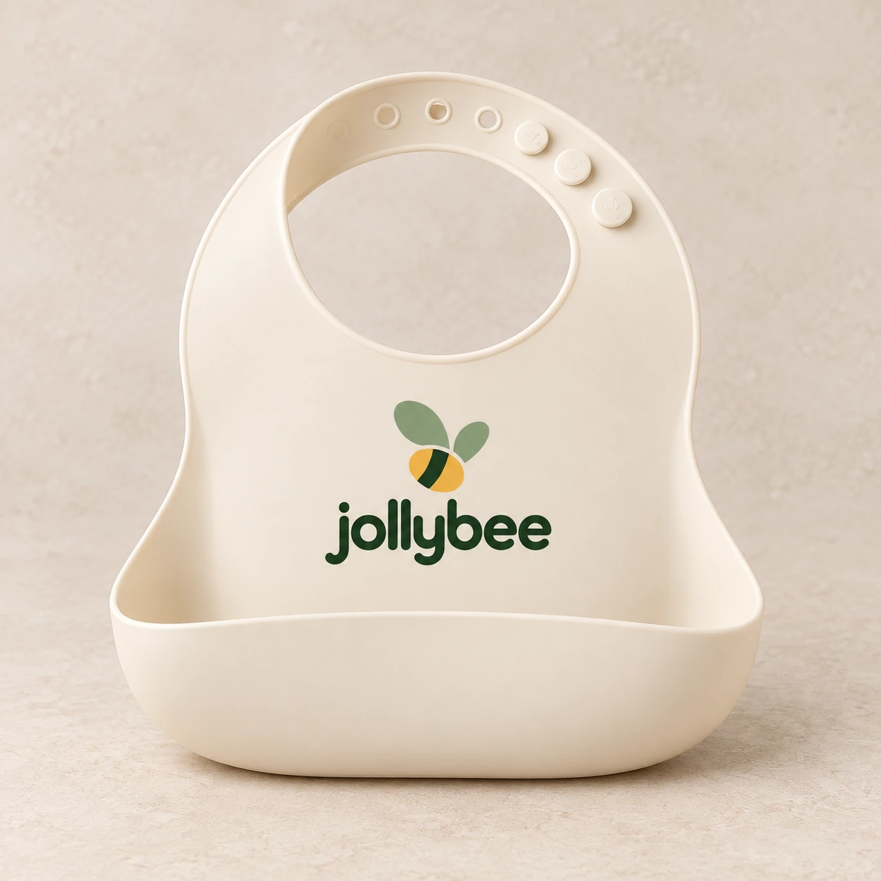 Silicone catch bib